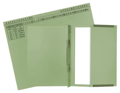 Obrázek produktu pro Exacompta 371125B 25x závěsný pilník Exaflex karton zelený