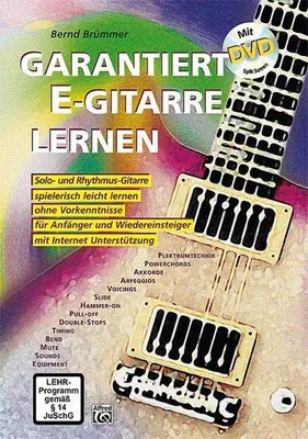 Obrázok produktu pre Garantiert E-Gitarre lernen
