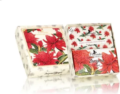 Produktbild von Florinda Geschenkset Seife & Duftsachets Zenzero