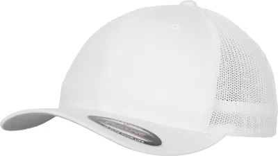 Obrázok produktu pre Flexfit Mesh Trucker Trucker Cap mit BW weiß Uni