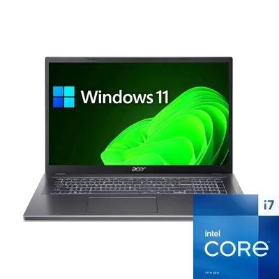 Produktbild von Acer Aspire A17 Laptop - Intel Core i7-13620H - 17,3 Zoll Full HD - 16GB LPDDR5-RAM - 1000GB SSD - Windows 11 Professional (fertig eingerichtet)