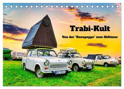 Produktbild von Trabi-Kult (Tischkalender 2027 DIN A5 quer), CALVENDO Monatskalender