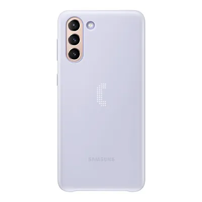 Produktbild von Samsung Galaxy S21 Plus Hülle - Kunstleder - Samsung Backcover - Lila