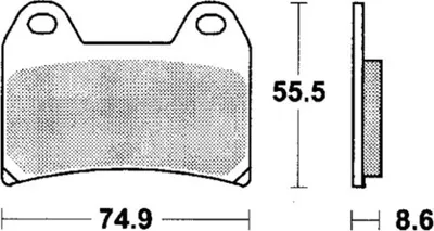 Immagine prodotto di TRW Pastiglia freno Trw Sinter Mcb 683 Scr
