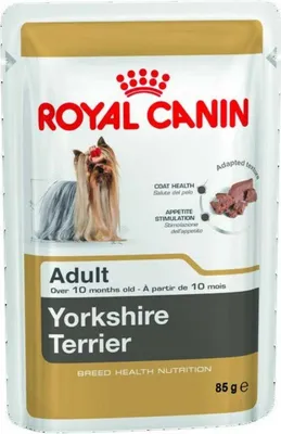 Produktbild von Royal Canin Yorkshire Terrier, Adult, Yorkshire Terrier, Mini (≤4 kg), 85 g
