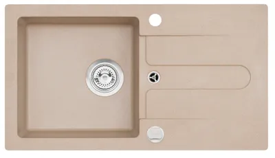 Produktbild von Alveus Cortina - Granit-Spüle 750x420 mm, beige 1133781