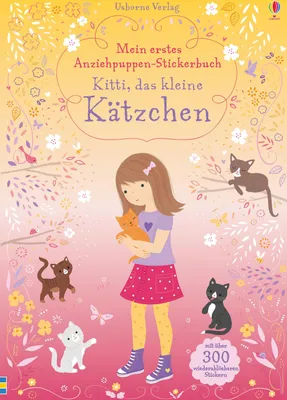 Produktbild von Mein erstes Anziehpuppen-Stickerbuch: Kitti, das kleine Kätzchen