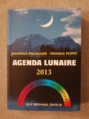 Image de Agenda lunaire 2013: L'Agenda tout en couleur
