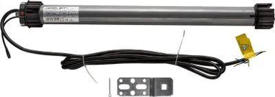 Produktbild von Jarolift Funk-Rollladenmotor TDEF, TDEF 20/13 (20 Nm / SW60) leiser Funkmotor mit Rolling Code, Blockiererkennung, Zwischenposition, IP44, inkl. Adapter & Lager