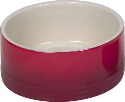 Produktbild von Keramik Napf "Gradient", rot, 1,10l