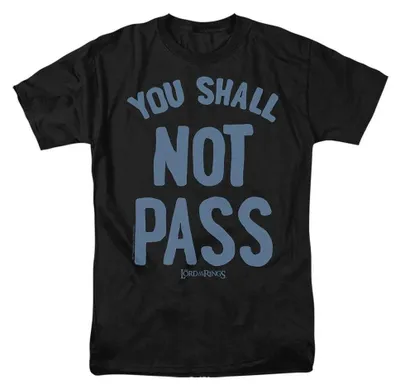 Immagine prodotto di Maglietta "Il Signore degli Anelli" - Modello "L'Onnipotente", unisex, per uomo/donna, TV39195 (taglia M), colore nero