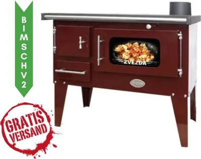 Produktbild von Küchenofen Zvezda Modell Narodna E 7 kW, Backofen mit Glas
