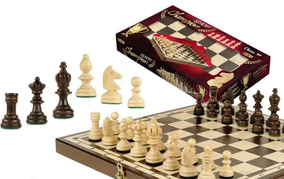 Produktbild von Klassisches Schachspiel „Champion“ aus Holz