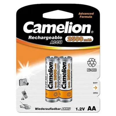 Produktbild von Camelion AA/HR6, 2500 mAh, Akkus Ni-MH, 2 Stück(e)