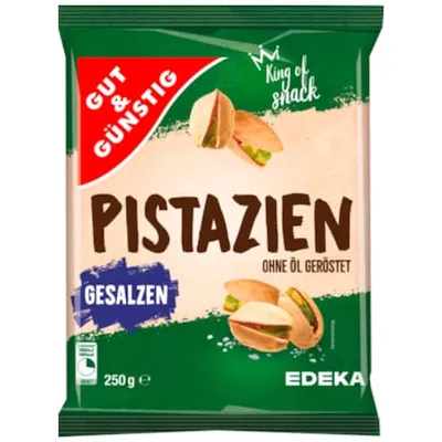Produktbild von Gut & Günstig Pistazien geröstet & gesalzen 250,0 g