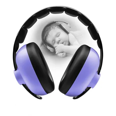 Produktbild von Lärmschutz Kopfhörer Kinder Baby Gehörschutz Kinder Ohrenschützer  Kapsel-Kinder Lila
