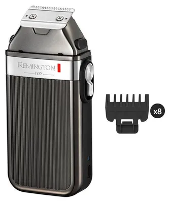 Image de Remington MB 9100 Heritage Tondeuse à barbe argent, Couleur:Argent