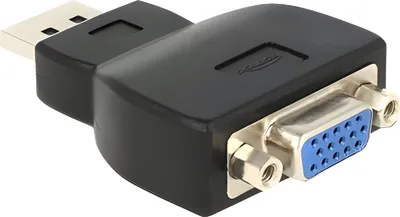 Produktbild von DeLOCK 65567, DisplayPort, VGA, Schwarz