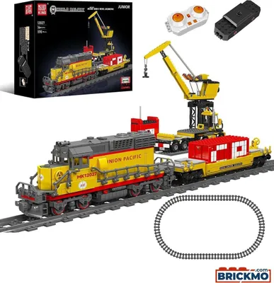 Image de 12027 - Locomotive diesel SD40-2 (Mould King) briques de serrage