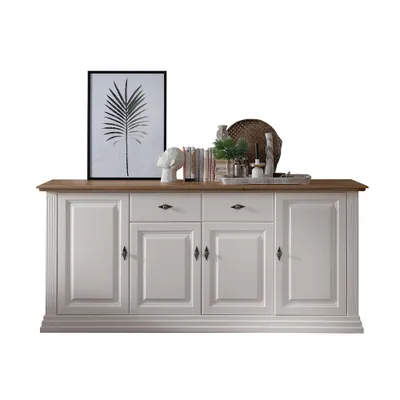 Produktbild von Sideboard, Kiefer weiß mit Eiche, ESBJERG-69