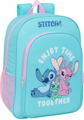 Produktbild von Schulrucksack Stitch Blau 33 x 42 x 14 cm