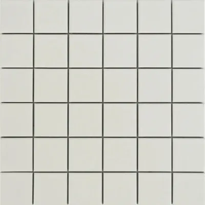 Immagine prodotto di mosaico ceramico bianco, mosaico per pareti e pavimenti, piastrelle decorative opache