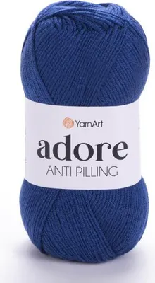 Produktbild von Yarn Art Adore 349 Royal Blue Strickgarn