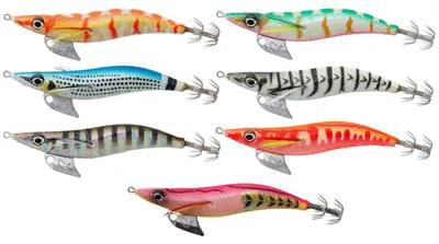 Produktbild von Savage Gear Squid Dealer 10cm 14,3g - Tintenfischköder, Farbe:Fire Shrimp