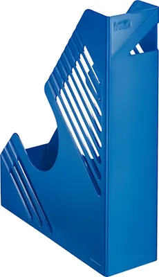 Produktbild von Zeitschriftenbox, blau, für ca. 700 Blatt, A4 und A4 Überformat,