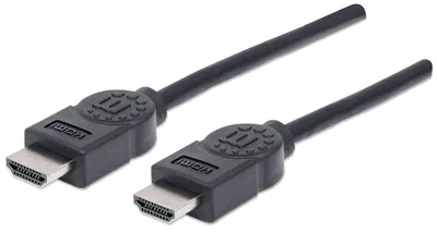 Produktbild von MANHATTAN HDMI-Kabel High Speed A -> A St/St 1.80m geschirm