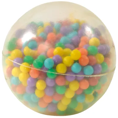 Produktbild von EDUPLAY 170277 Perlenball Ø 8,5 cm, Silikon, bunt