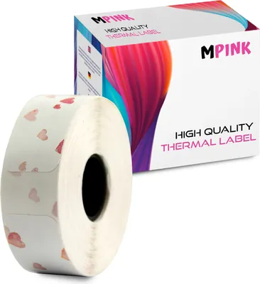 Obrázek produktu pro Papír pro tiskárnu štítků Papírová role pro přenosnou tiskárnu štítků Romantic Love