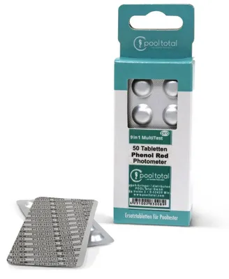 Produktbild von 50 Testtabletten Phenol Red Photometer
