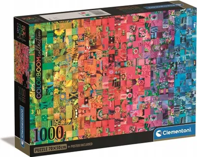 Produktbild von Clementoni Collage, 1000 Stück(e), Fernsehen/Filme, 10 Jahr(e)