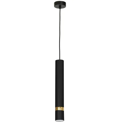 Obrázok produktu pre Závesné svietidlo LUMINEX Lampe lighting Reno čierna/zlatá 1