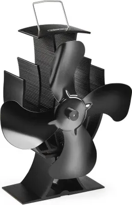 Produktbild von Holzofenventilator - Warmteaangedreven, stille, energiebesparende und für Kacheln und Kamine geeigneter Ventilator