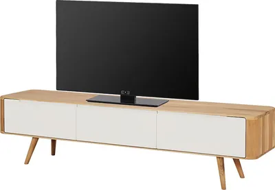 Produktbild von home24 Tv-Lowboard - Wildeiche Teilmassiv