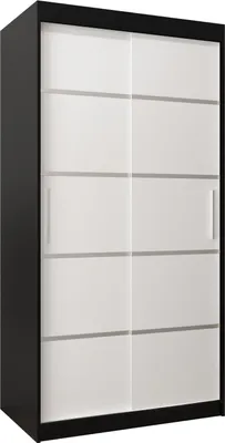 Produktbild von Kleiderschrank, Schiebetürenschrank Schlafzimmer, Schrank VERONA 1 100 cm