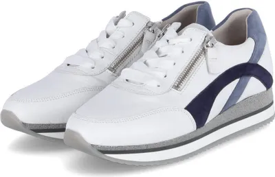 Produktbild von Sneaker Low Weiß, 224-010: Englisch:51/2, Color:weiss-kombi