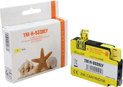 Produktbild von yellow Tinte/Tintenpatrone 4.1-CN056AE kompatibel mit HP CN056AE [ 933XL ]