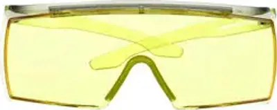 Produktbild von 3M SecureFit 3700 - Sicherheitsbrille - Montagearbeit - Bau-/Renovierungsarbeiten - Die Arbeit mit Chemikalien - Beide Geschlechter - Limette - Gelb - Polycarbonat (SF3703SGAF-GRN)