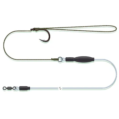 Produktbild von MADCAT Pop-Up Pellet Rig Transparent 0,80 mm # 2 60 cm Rigs