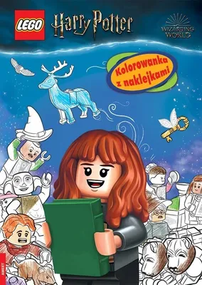 Obrázok produktu pre LEGO Harry Potter - Kolorowanka z Naklejkami: Twórz Magię i Odkrywaj Wyobraźnię!