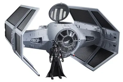 Produktbild von Star Wars The Vintage Collection Darth Vader’s TIE Advanced, Spaceshuttle, 4 Jahr(e), Kunststoff, Mehrfarbig