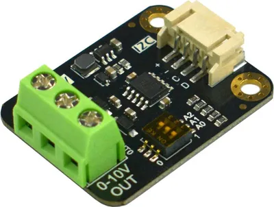 Produktbild von DFRobot Gravity: 2-Kanal I2C DAC Module (0-10V)