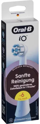 Image de Oral-B 8700216194679 Oral-B iO Sanfte Reinigung Zahnbürstenaufsätze, 6 St.