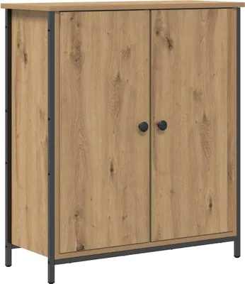 Zdjęcie produktu dla vidaXL Kredens dębowy Artisan 70 x 30 x 80 cm materiał drewnopochodny
