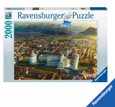 Produktbild von Ravensburger Puzzle 2000 Teile Pisa Turm Lernspiel