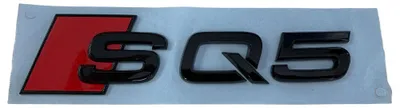 Original Audi SQ5 Q5 8R FY Schriftzug Emblem Logo Schwarz Black Edition in der Farbe Schwarz von Volkswagen AG