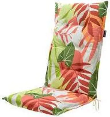 Produktbild von Madison Tuinstoelkussen hohe Rückenlehne 50x123 cm Iven terra, wasserabweisend, 7 cm dick, 50% Baumwolle, 50% Polyester